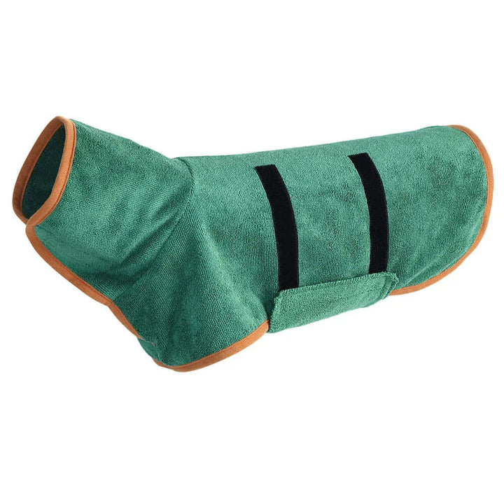 Peignoir pour chien en peluche - séchage rapide