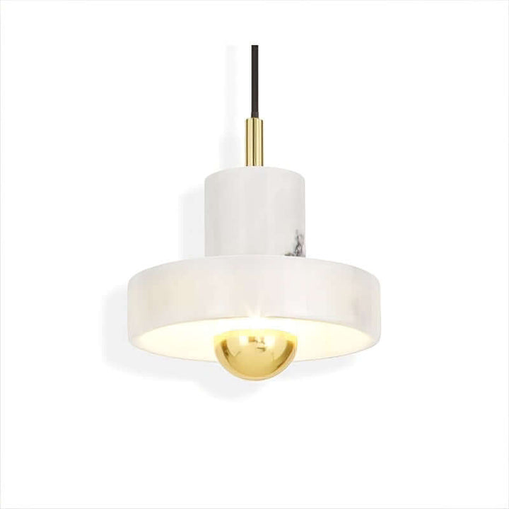 Marmor Hängeleuchte mit integrierter LED