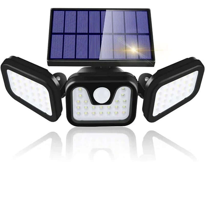 Solar-Wandleuchte Außen 74 LEDs