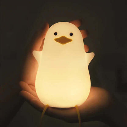 Veilleuse canard mignonne, aide au sommeil de bébé