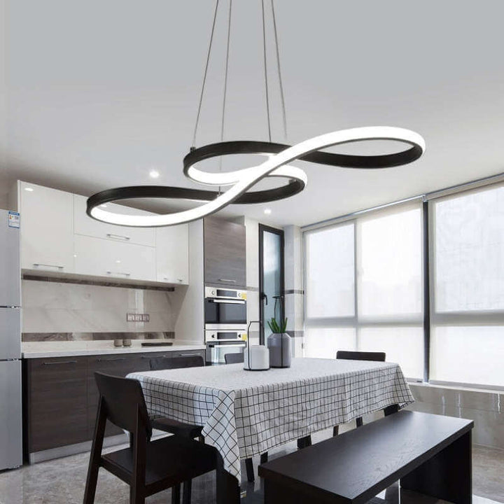 LED-Pendelleuchte Musiknoten Design