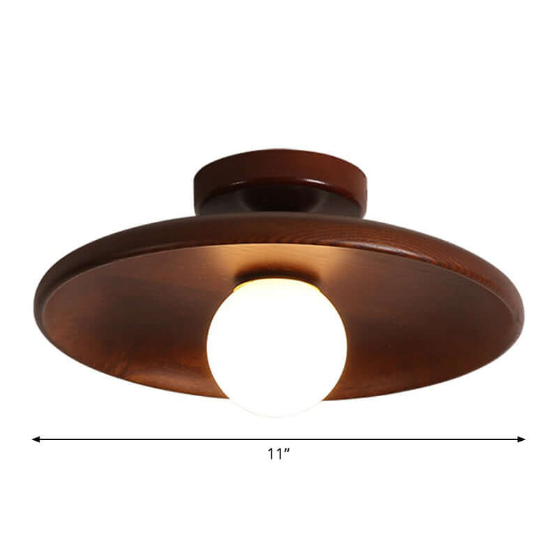 Flache Deckenleuchte Schale Modern