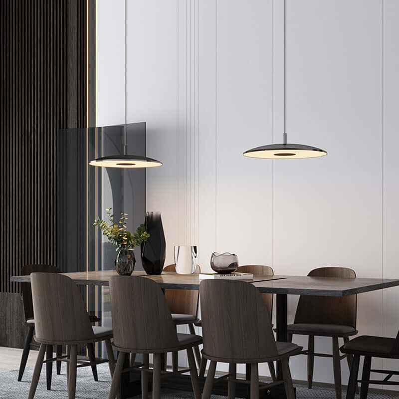 Suspension LED moderne - fer nickel