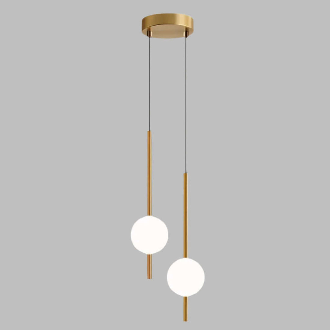 Moderne Glaskugel Pendelleuchte