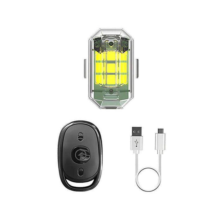 LED Taschenlampe, 7 Farben, 7 Modi, Wasserdicht