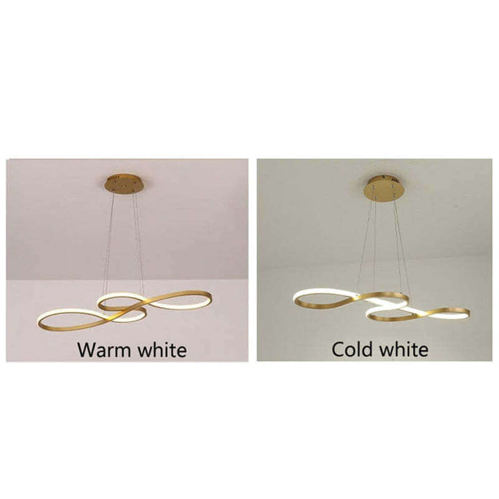 LED-Pendelleuchte Musiknoten Design