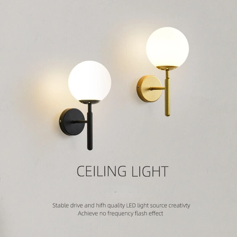 Moderne LED-Wandleuchte Dimmbar