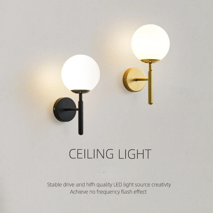 Moderne LED-Wandleuchte Dimmbar