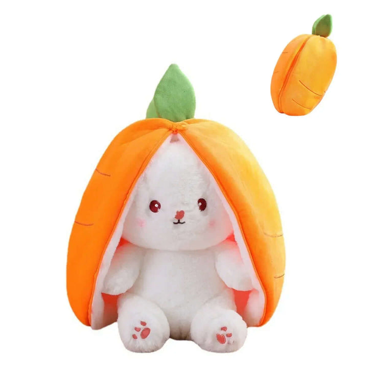 Peluche 2 en 1 - animal et fruit