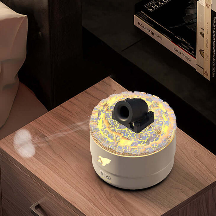 Lava-Aromadiffusor & Luftbefeuchter mit LED-Nachtlicht