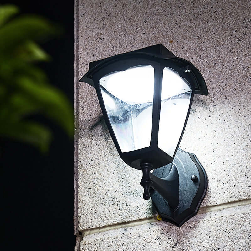 Applique murale LED solaire d'extérieur