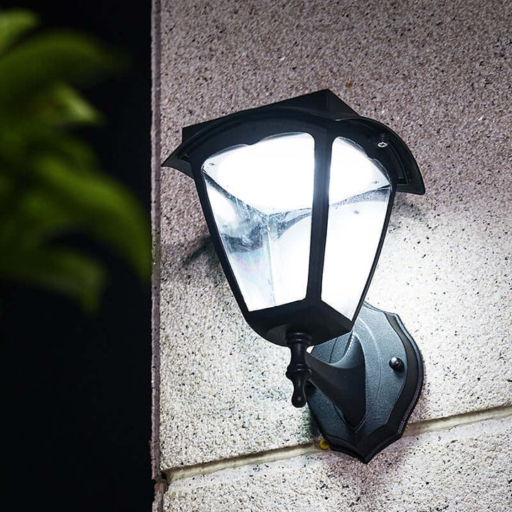 Applique murale LED solaire d'extérieur