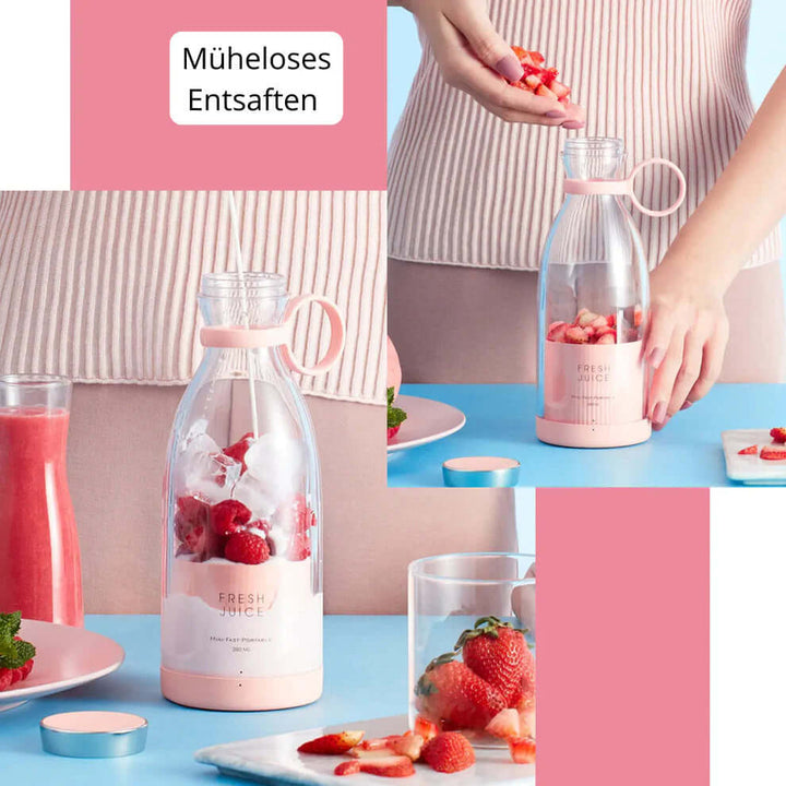 Tragbarer Mixer mit Akku - Smoothie Mixer für unterwegs
