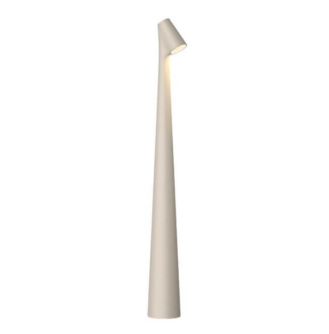 Tragbare LED Tischleuchte, dimmbar, Alu