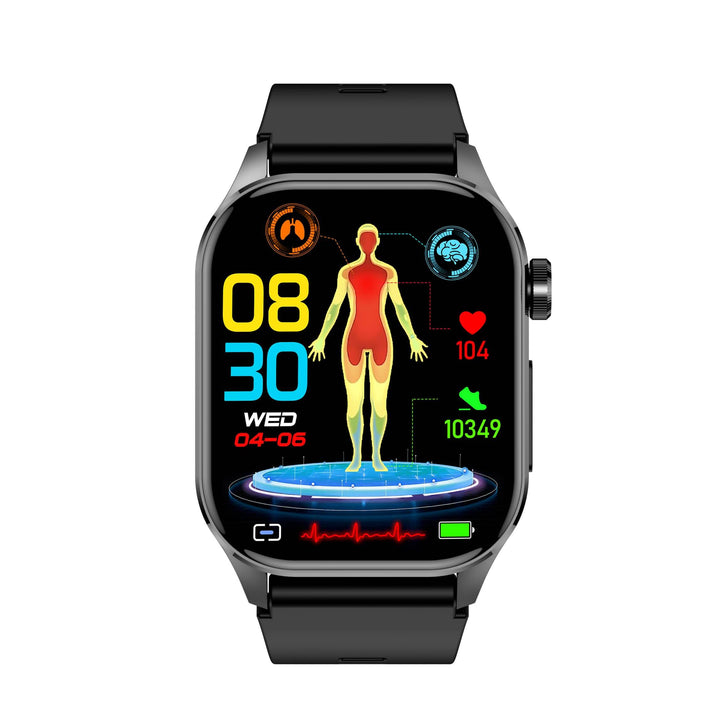 Fitness-Smartwatch mit EKG & Gesundheits-Tracking