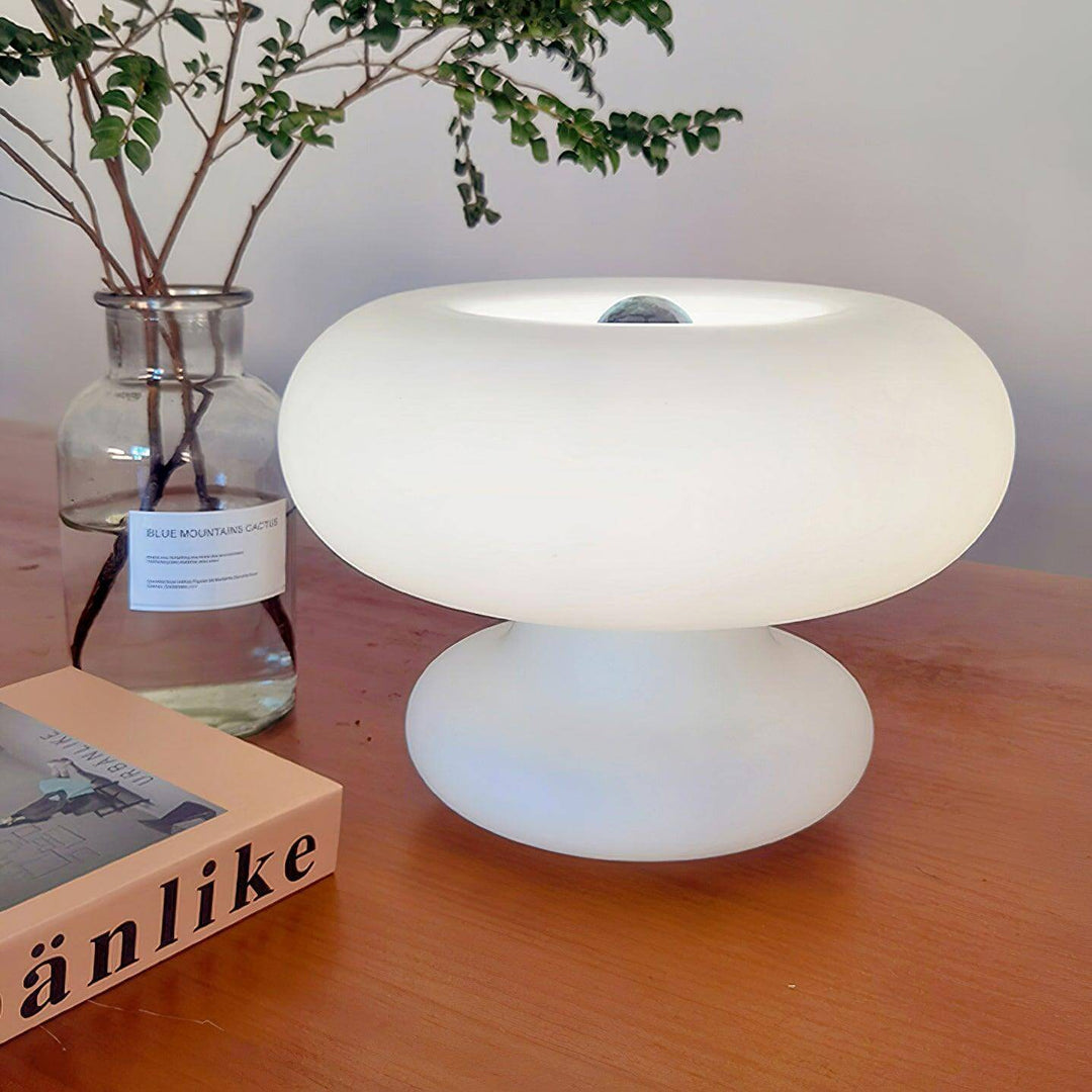 Lampe de table Donut design moderne éclairage intérieur LED