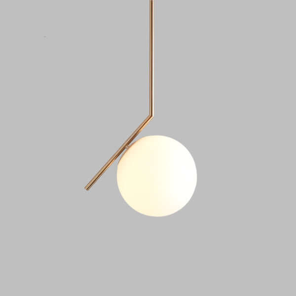 Elegante Glas Hängelampe