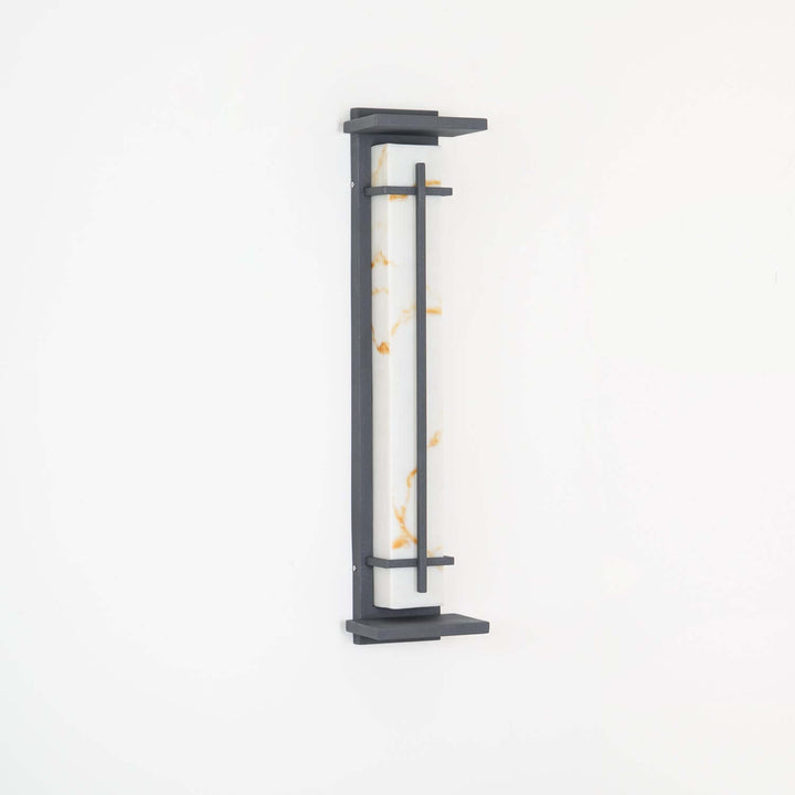 Quadratische LED-Außenwandleuchte