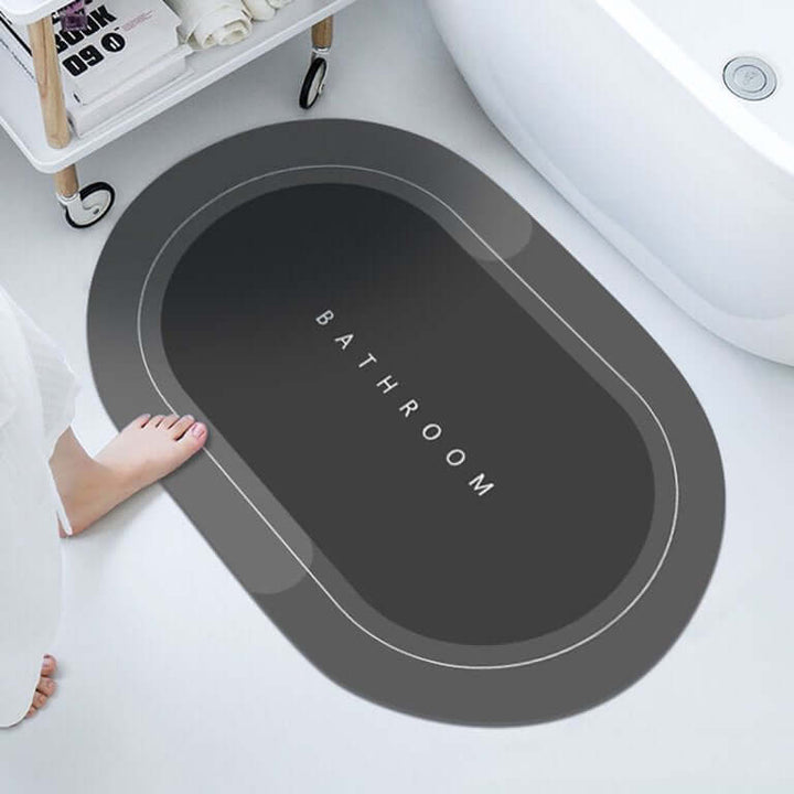 Tapis de bain à séchage rapide - antidérapant et hygiénique