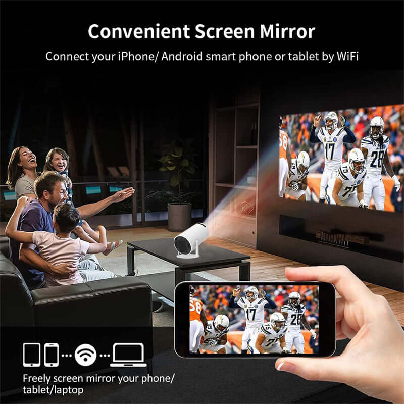 Tragbarer 4K Smart Beamer