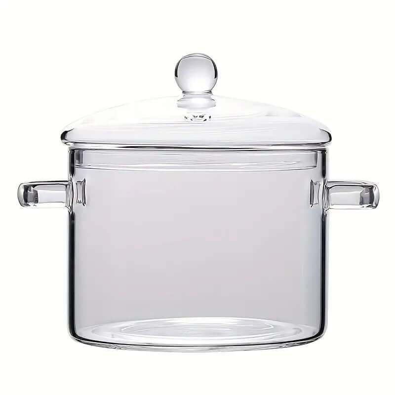 Glas-Kochtopf 1360ml - Hitzebeständig & Transparent