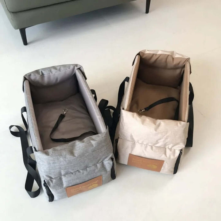 Pouf pour chien pour voyager en toute sécurité