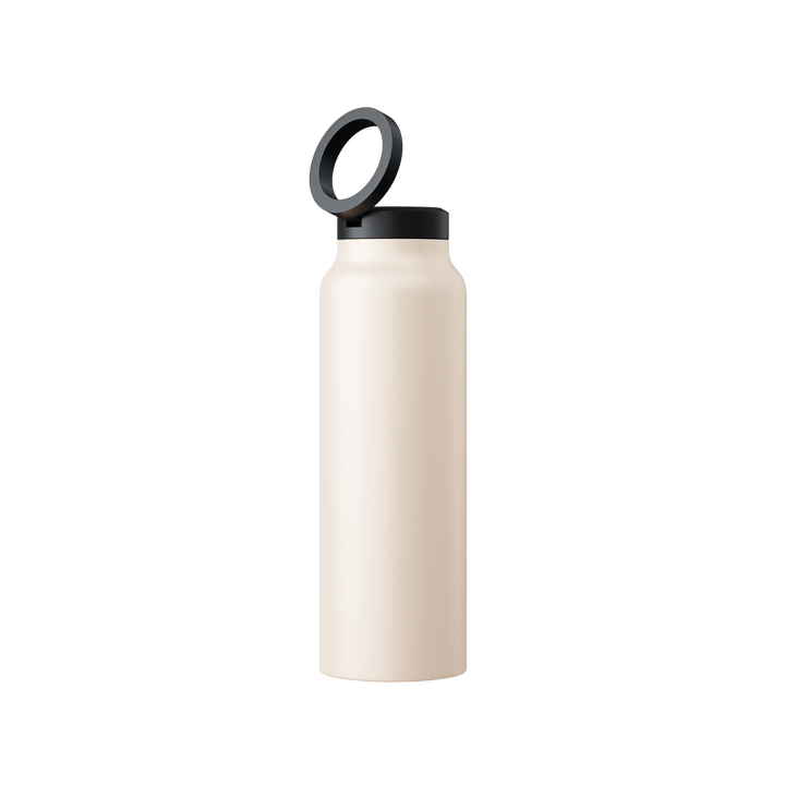 Magnetische Wasserflasche mit Handyhalterung