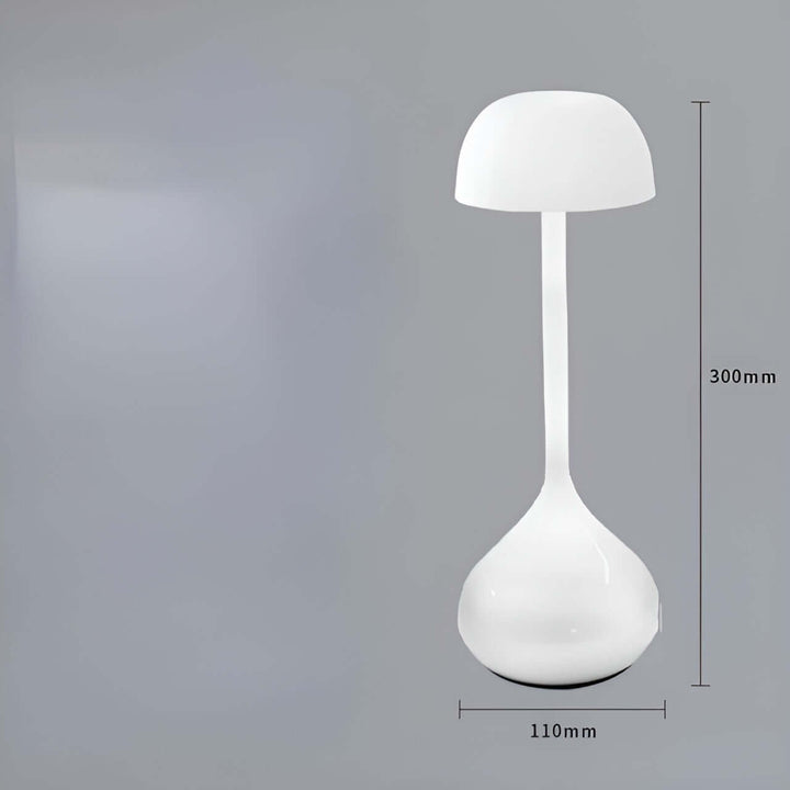 Dimmbare LED Tischlampe Kabellos - Pilz Design