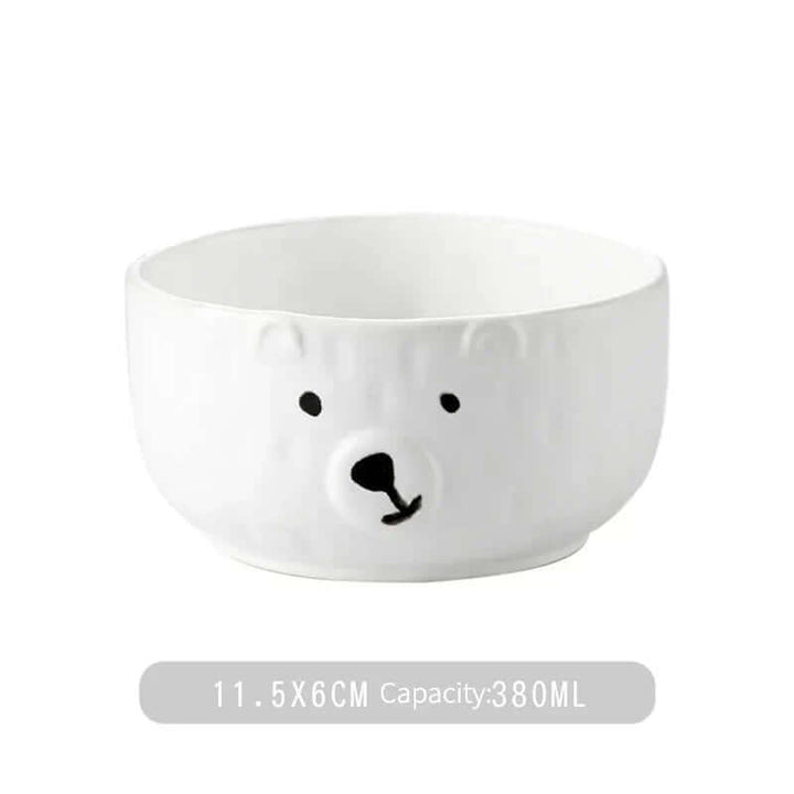 Jolie tasse en céramique en forme d'ours polaire - parfaite pour le thé et le café