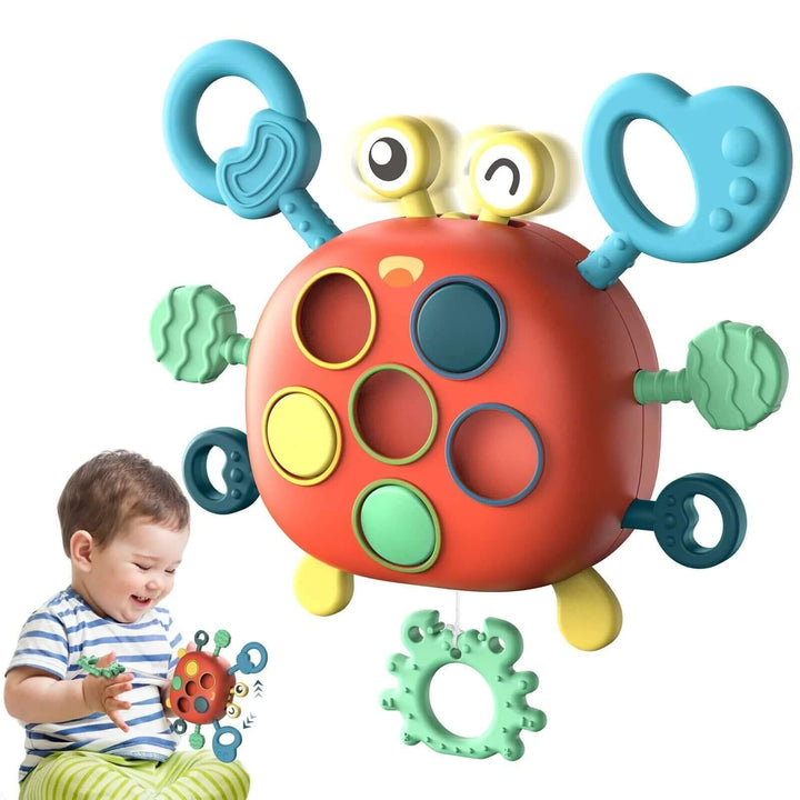 Babyspielzeug Krabbe - Motorik- & Sensorikspielzeug
