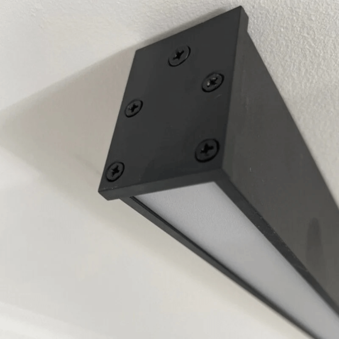Lineare LED Deckenleuchte Industrie Design