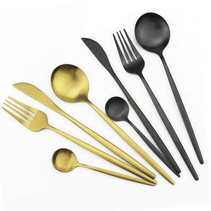 24-teiliges Edelstahlbesteck Set