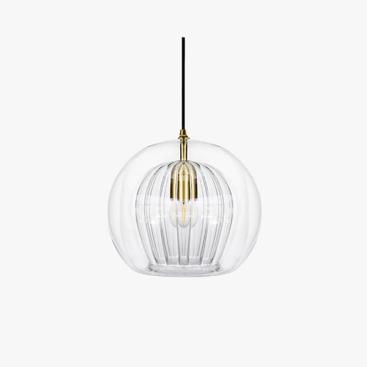 Moderne LED Pendelleuchte Glaskugel - Höhenverstellbar