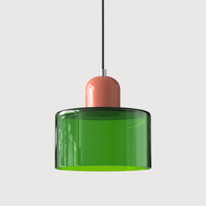 Bauhaus Glaspendelleuchte Modern
