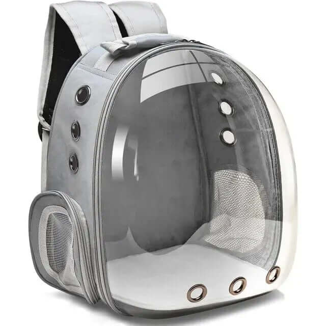 Sac à dos de transport transparent pour animaux de compagnie