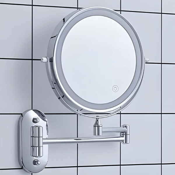 Miroir cosmétique LED rechargeable