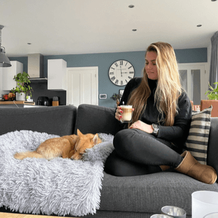Couverture lavable pour canapé pour animaux de compagnie - Peluche