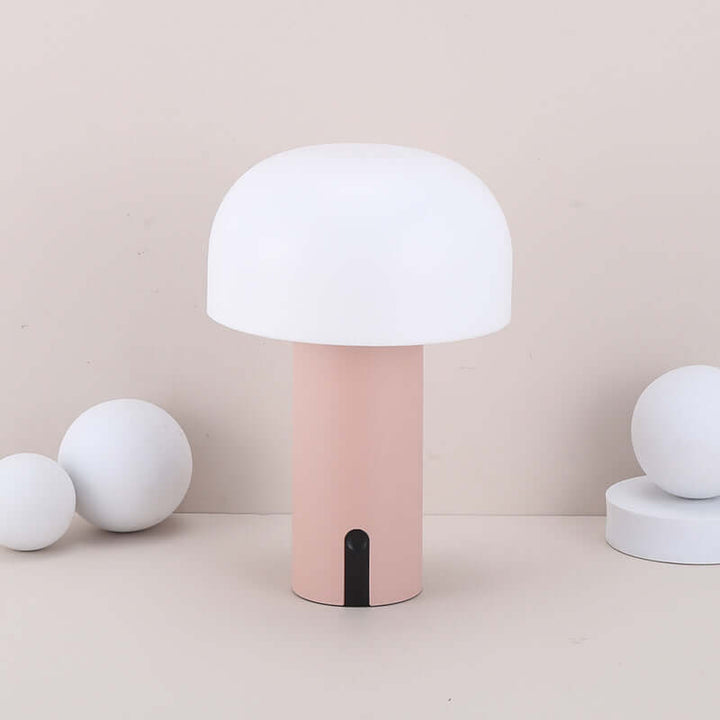 Dimmbare LED Pilz Tischlampe, Acryl
