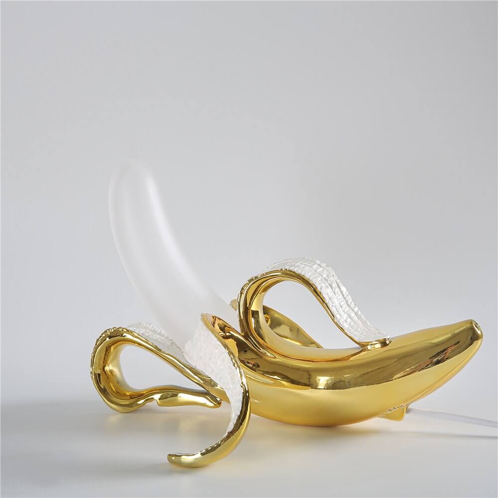 Art Deco Tischlampe Bananen Design