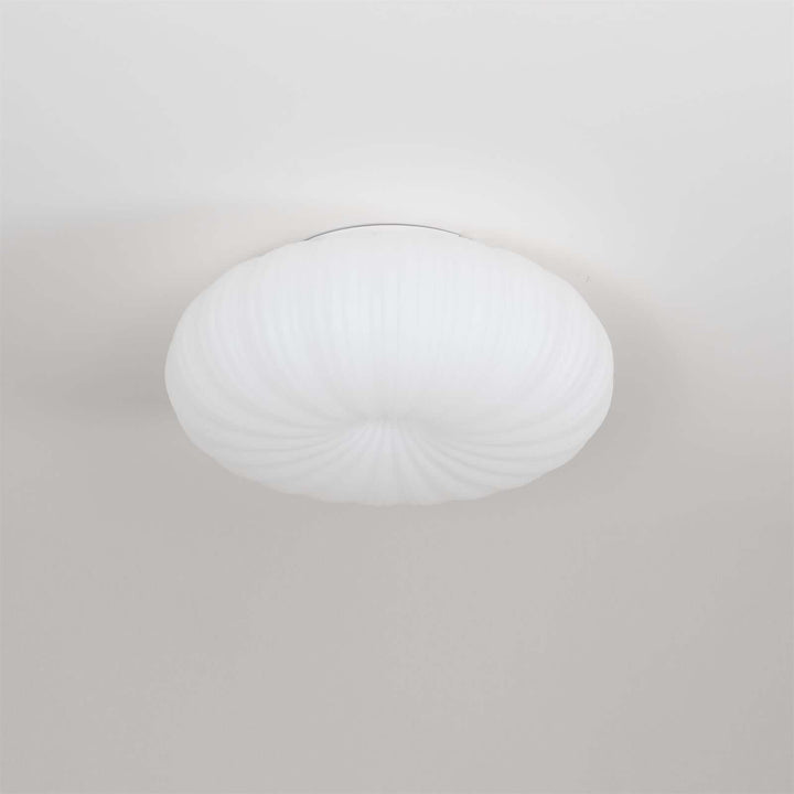Moderne LED-Deckenleuchte, dimmbar, rund