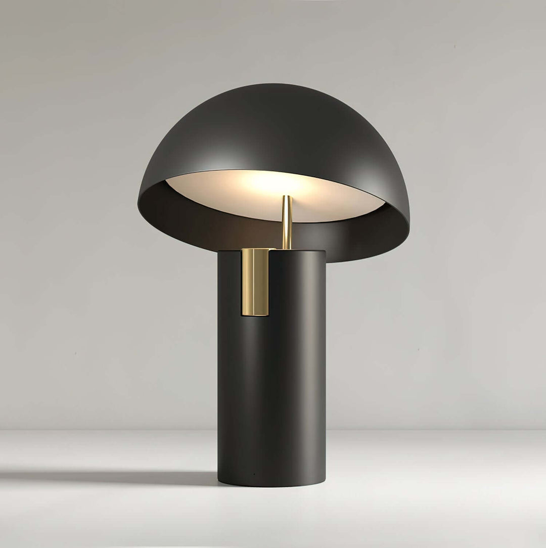 Lampe de table au design moderne avec cylindres rotatifs