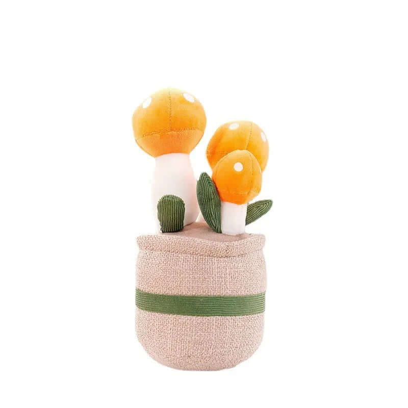 Peluche fleur câline - compagnon d'oreiller doux