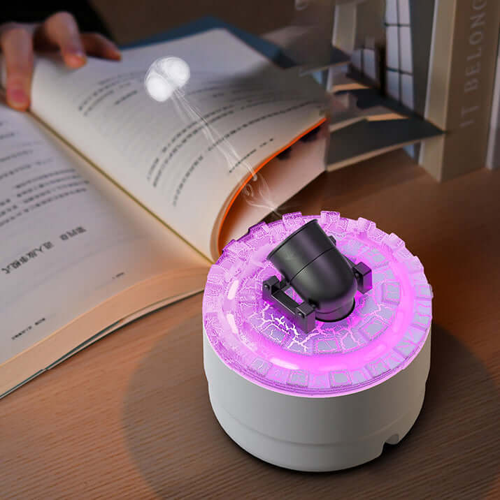 Lava-Aromadiffusor & Luftbefeuchter mit LED-Nachtlicht