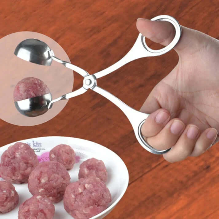 Edelstahl Fleischbällchenformer - Ideal für perfekte Bällchen