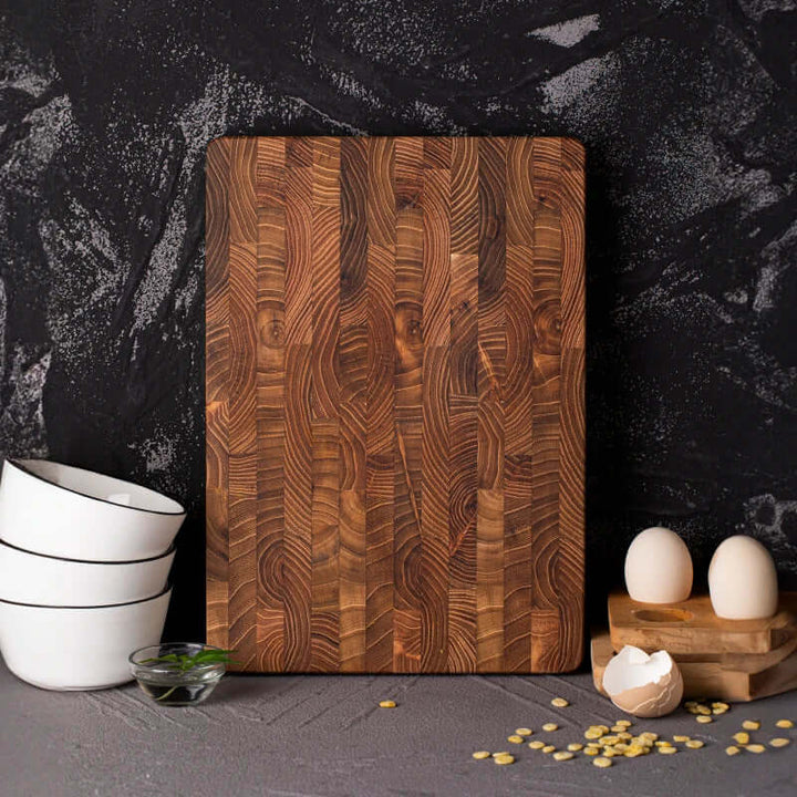 Planche à découper en bois - grain final de qualité professionnelle