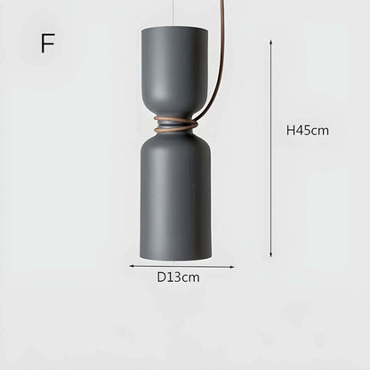 Geometrische LED Pendelleuchte Modernes Design