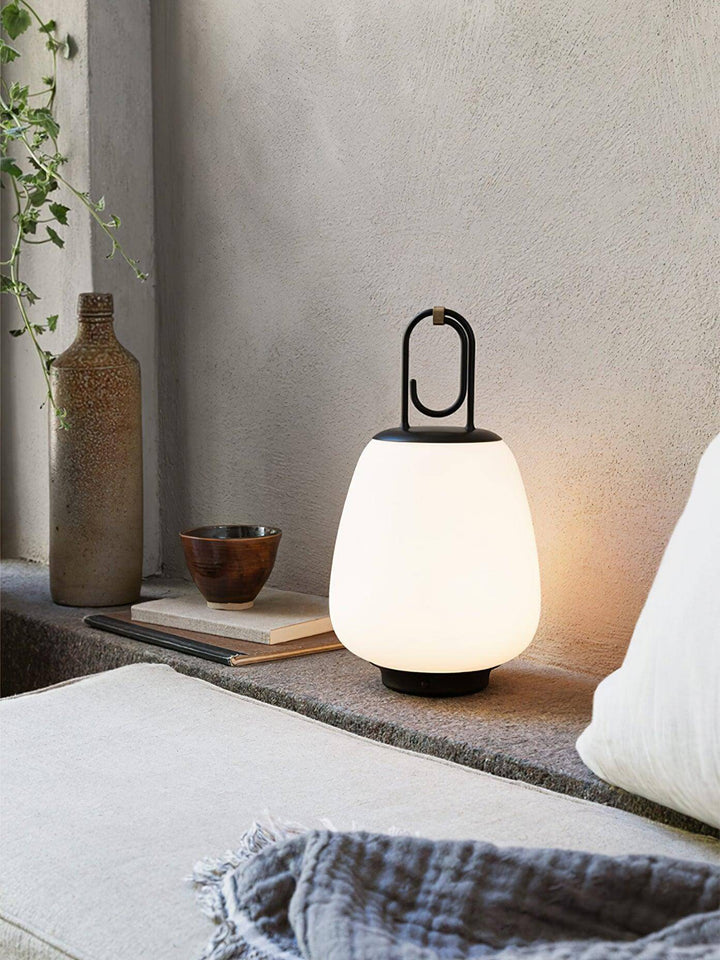 Lampe de table à piles, lanterne LED portable
