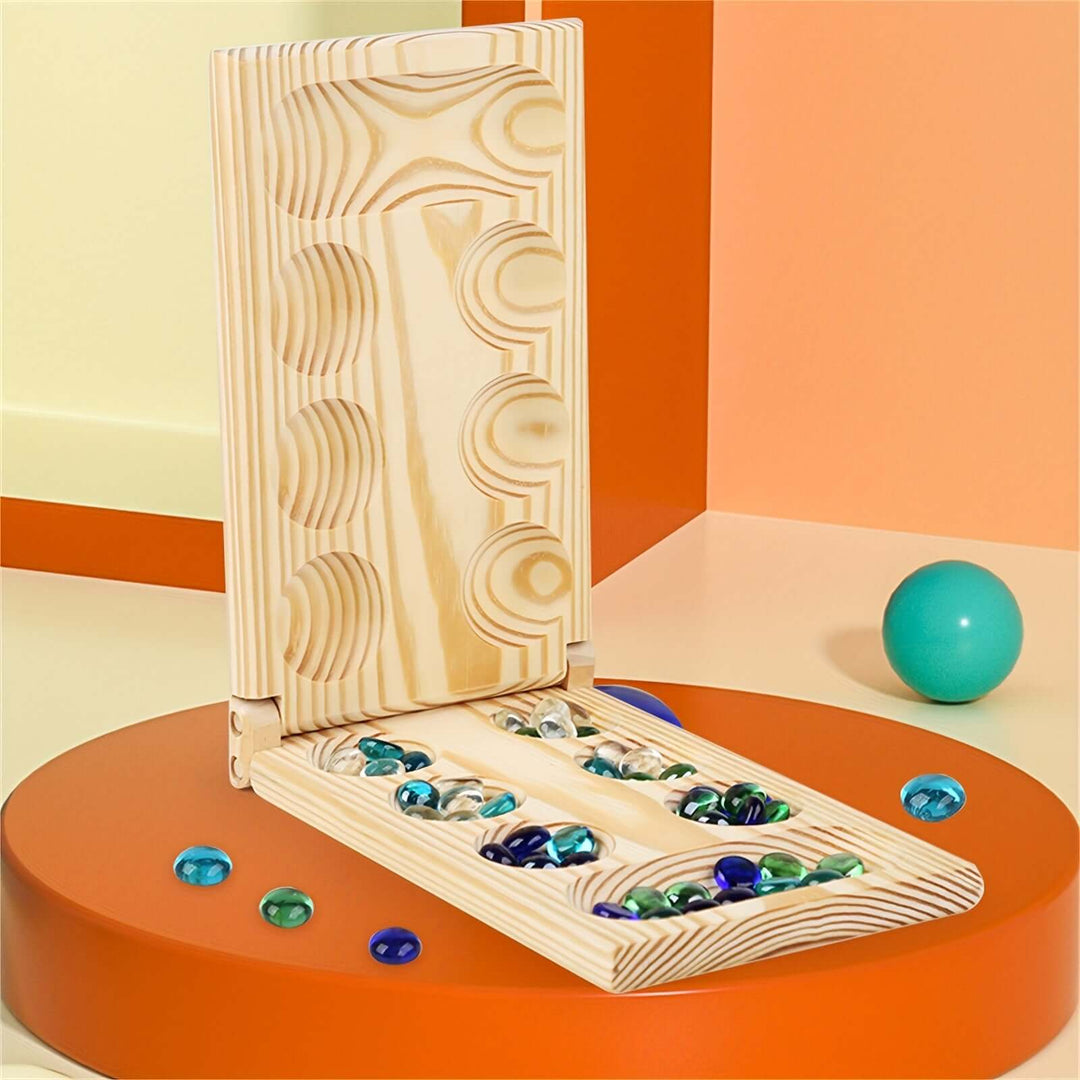 Klappbares Mancala-Spiel - Strategisches Brettspiel