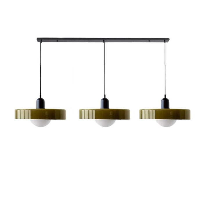 Lampe suspendue Bauhaus à 3 têtes