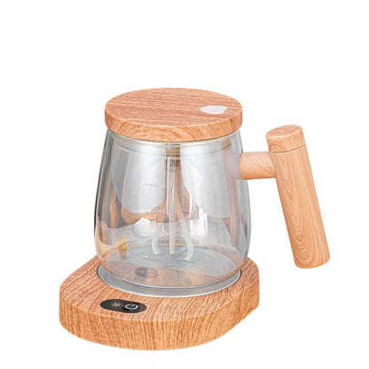 Mixeur à main en bois - Mixeur à smoothie 2 en 1